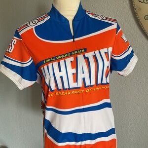 Classic Wheaties Branded Pearl Izumi Bicycle Top